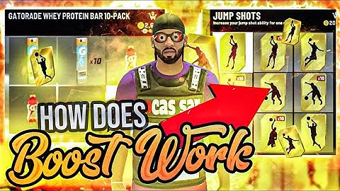 Full INDEPTH EXPLANATION on how boosts & gatorade work in NBA 2K20! ARE THEY WORTH BUYING!?