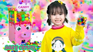 ROBERT TINH NGHỊCH VÀ CHIẾC MÁY NHẢ KẸO THẦN KỲ | Baby Candy Tiếng Việt