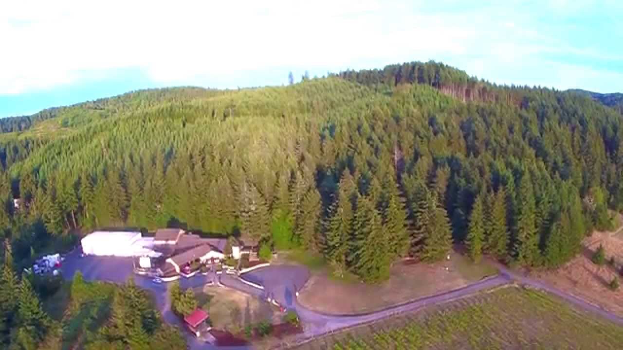 Silvan Ridge Winery from above