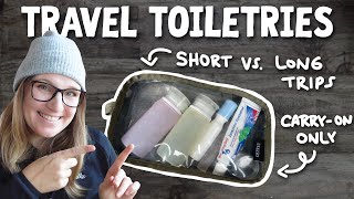 Travel toiletries: What I learned after 3 years of traveling carryon only