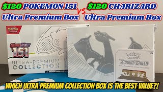 $120 POKEMON 151 Ultra Premium Collection vs $120 Charizard UPC -- Which is the BETTER VALUE?!