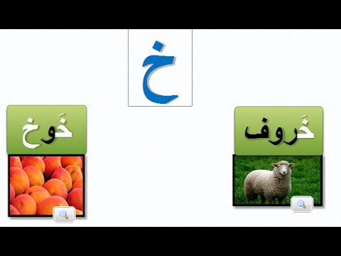 Writing The Arabic Letter Khaa - تعليم العربية - كتابة حرف الخاء - خ ...