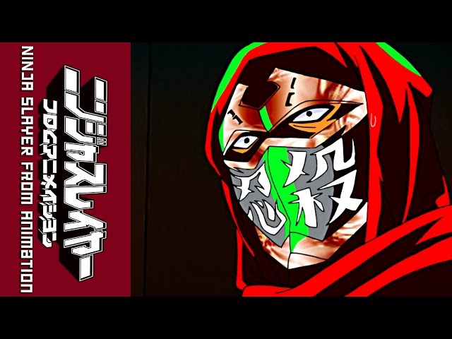 Ninja Slayer - Official Clip - 1000 Shurikens! - YouTube