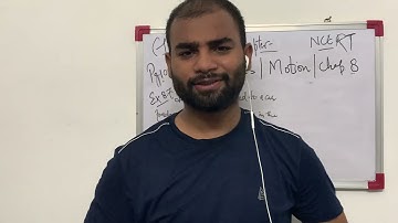 Example 8.7| Physics | Motion | Class 9| Chapter 8 | find acceleration and distance travelled|The…..