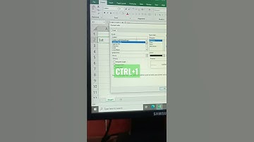 superscript in ms Excel #shorts #excel #computer #tricks
