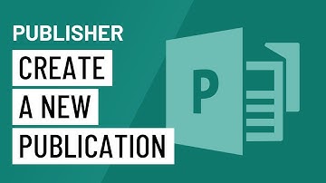 Publisher 2010: Creating a New Publication