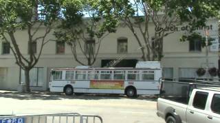 San Francisco MUNI Trackless Trolley Lines 1,3,4,5,14,21,30,31,45,and 49 San Francisco MUNI Trackless Trolley Lines 1,3,4,5,14,21,30,31,45,and 49