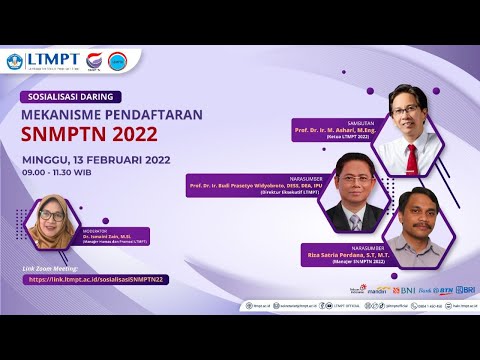 Sosialisasi Mekanisme Pendaftaran SNMPTN 2022