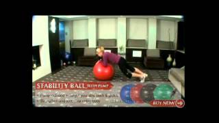 Plank and Frog Legs on Ball - Fitness Republic