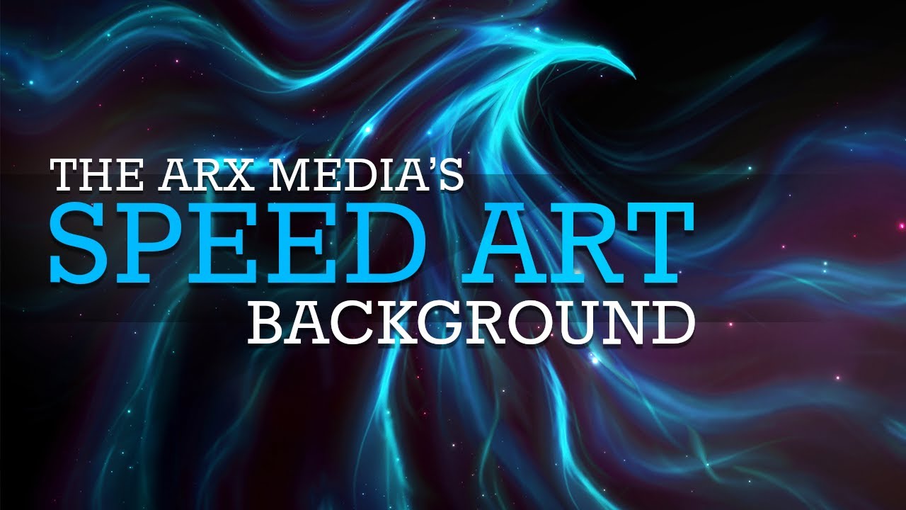 Speed Art | The Arx Media's New Background!