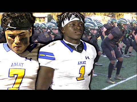 Crazy HYPE Leading Up to this Game !! RIVALS Bishop Amat & Damien Square OFF 🔥🔥 Game Got UGLY | Cali