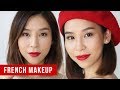 French Skincare and Makeup Look