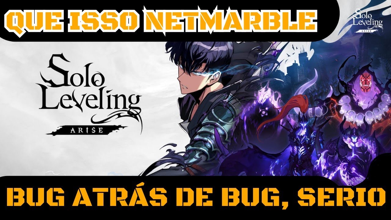 caraca netmarble, que jogo bugado e esse? Solo Leveling:Arise (Português) 