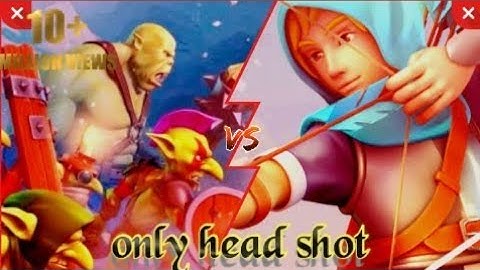 Tiny Archer 🎯 BEST game play only head shot (Lv-10)