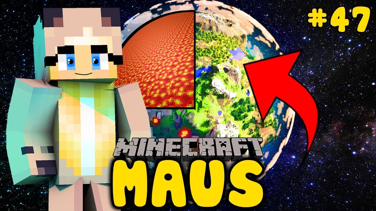 WIR ERFORSCHEN DEN MITTELPUNKT DER MINECRAFT-ERDE! MAUS 