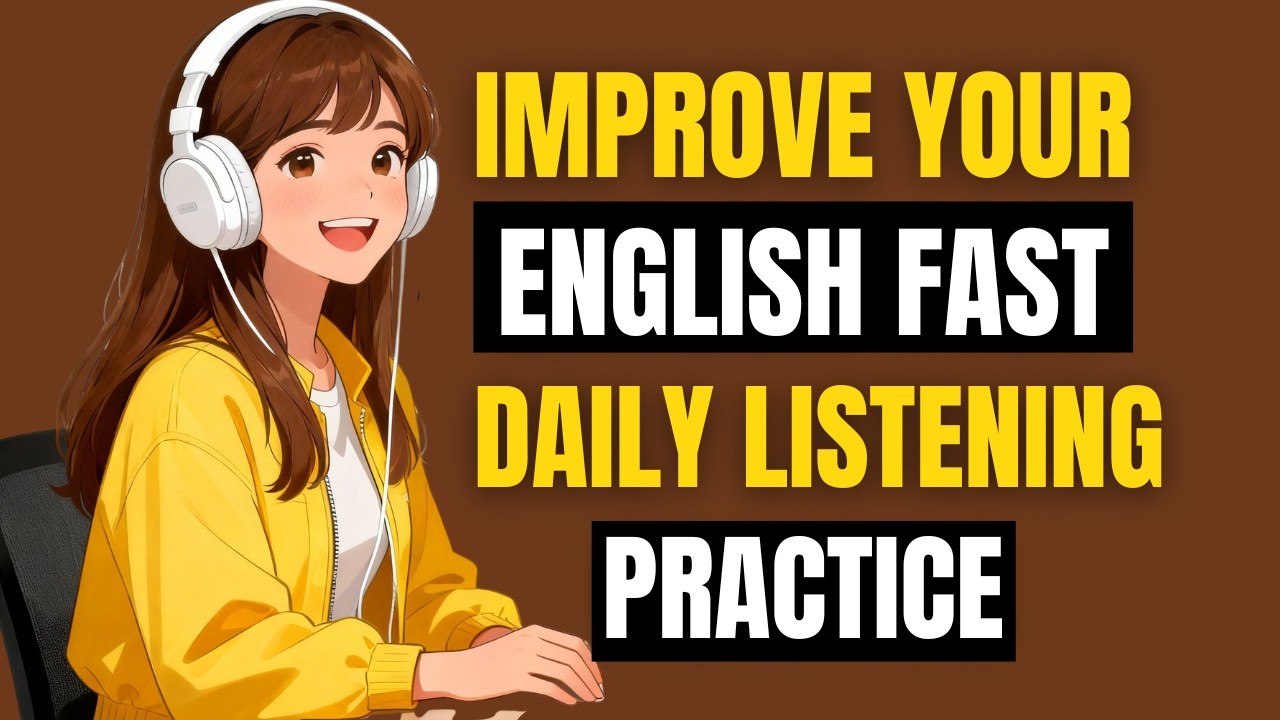 How to improve your English quickly | Practice listening and speaking English daily, English podcast