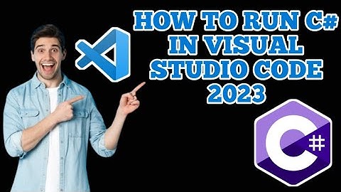C# uitvoeren met Visual Studio Code | VSCode-installatie voor C#-programmering