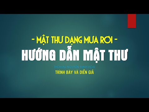 Video #5 Phút Mật Thư - Dạng Mưa Rơi I Hướng Dẫn Mật Thư Cơ... - youtube