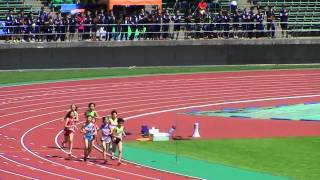 800m 女子 準決勝1組 第68回　札幌市中学校体育連盟陸上競技選手権大会(20150705)