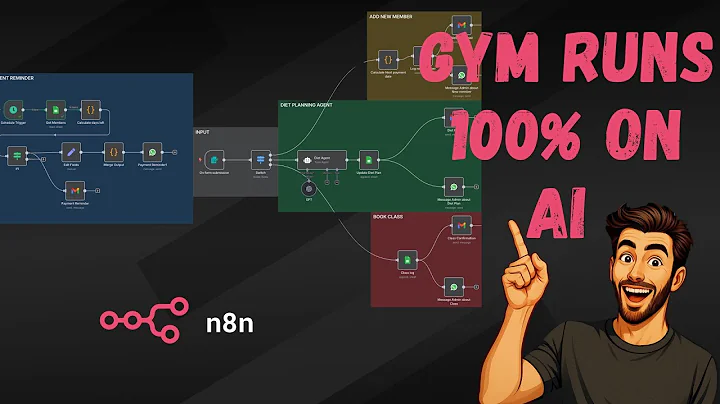 I AUTOMATED A GYM USING AI! (no code)
