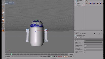 Cinema 4D R2D2 Tutorial Part 7