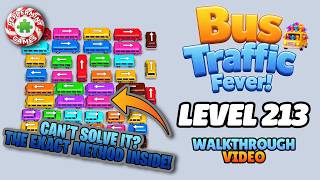 Bus Traffic Fever! - Level 213 Walkthrough