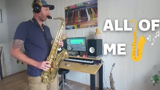 Video-Miniaturansicht von „All of me / tenor saxophone cover / Jazz standard (Gerald Marks)“