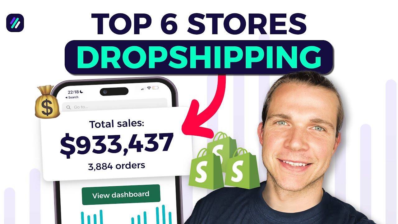 Top 6 Shopify Dropshipping Stores that Make +$2,500/Day Or More! - YouTube