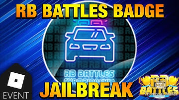 [EVENT] How To Get The RB BATTLES BADGE In JAILBREAK | *ALL 3 CAMERA LOCATIONS* | Roblox Jailbreak