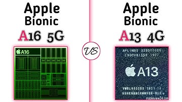 Apple A16 Bionic vs Apple A13 Bionic | What