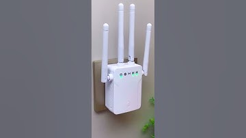 Kích Sóng Wifi 4 Râu Ăng Ten Phát Xuyên Tường Chuẩn N Tốc Độ 300mbps Kiêm Router Kích Wifi Siêu Mạnh
