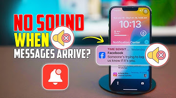 Fix iPhone Notification Sound Not Working | How to Fix Message Notification Sound on iPhone