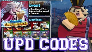 New Update Codes In Anime Ascendants Roblox