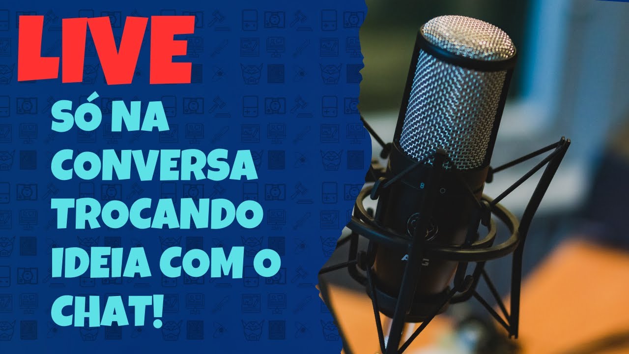 Trocando ideia com chat - Live só de conversa! - YouTube