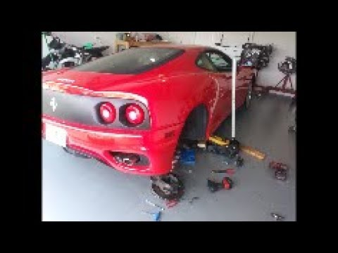 Ferrari 360 wheel bearing noise fix