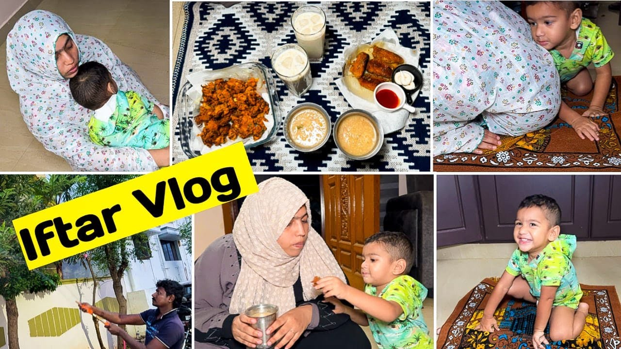 Iftar Vlog/Ramadan Drink/கடலைப்பருப்பு பக்கோடா/SKIS/Tamil