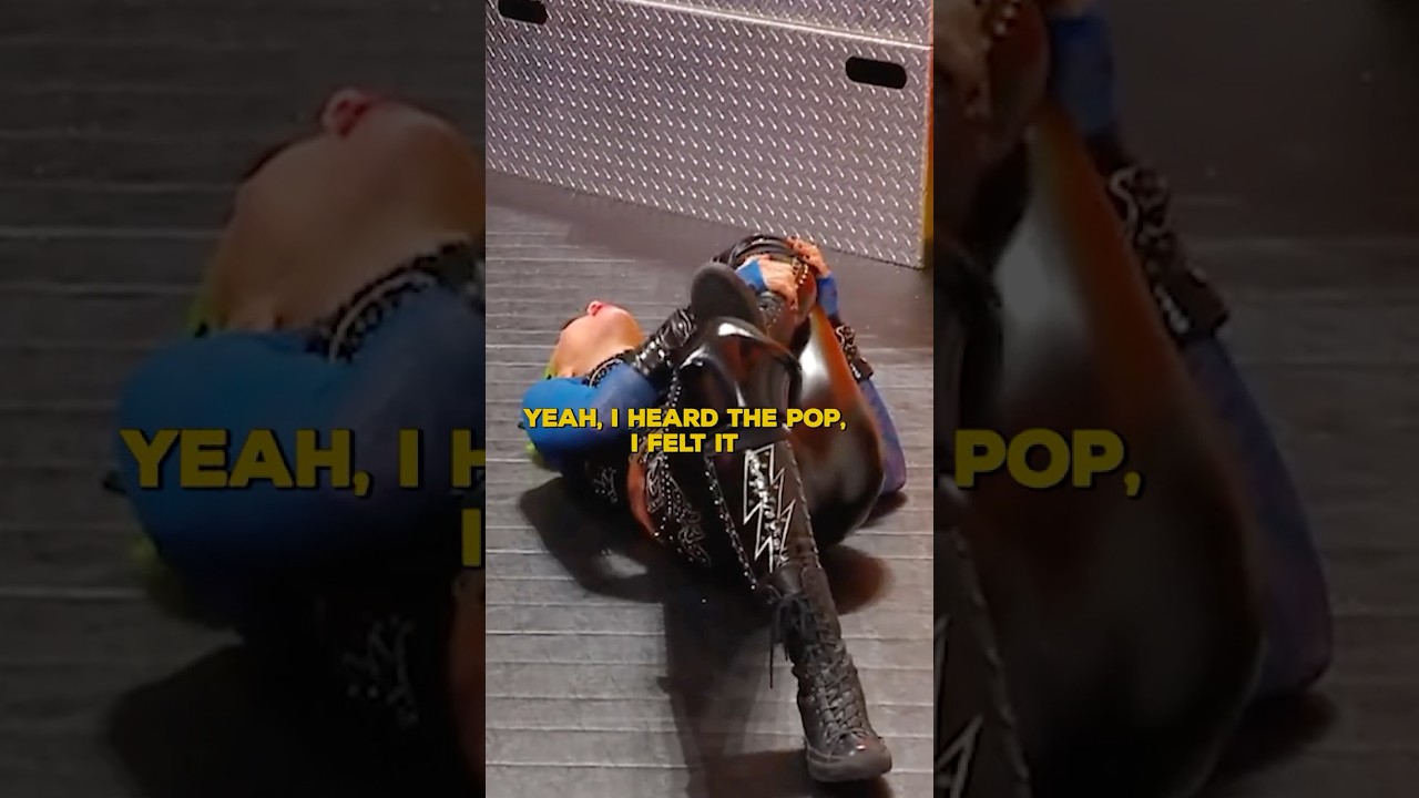 The Exact Moment Shotzi Tore Her ACL In NXT