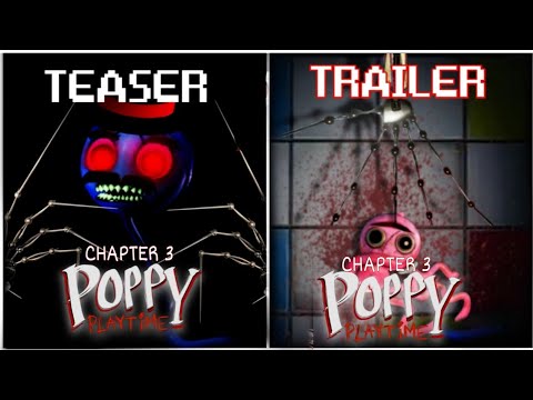 Poppy Playtime Chapter 3 Official Teaser Trailer, Poppy Playtime Ch 3  Experiment 1006
