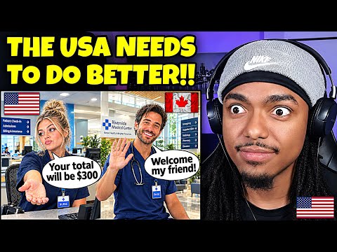 AMERICAN REACTS to Things Canada Gives Its Citizens for FREE