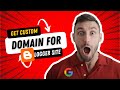 How to Get A Custom Domain Name For Your Blog