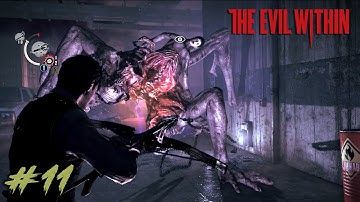 Amalgam Alpha boss - Oh my God! | The Evil Within Blind Playthrough | Part 11 | No commentary