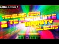 Minecraft: Minecart Roller Coaster to Absolute Infinity Blocks