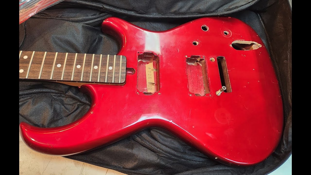 Heavily Modified 1987 Aria Pro II RS Warrior Electric Guitar