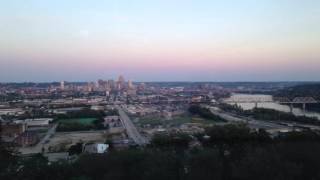 Downtown Cincinnati time lapse