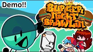 Burger Night Brawlin DEMO!! gameplay video