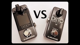 TC Electronic Ditto Vergleich mit Ditto+