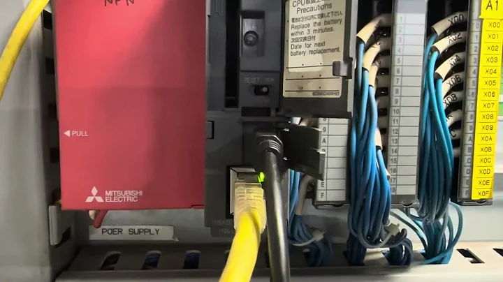 Mitsubishi PLC: How to add New I/O Module. Alarm: 2100 SP.UNIT LAY ERROR. Alarm: 3300 SP.PARA ERROR