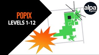 Fancade Popix 1-12 Fun Puzzle Challenge