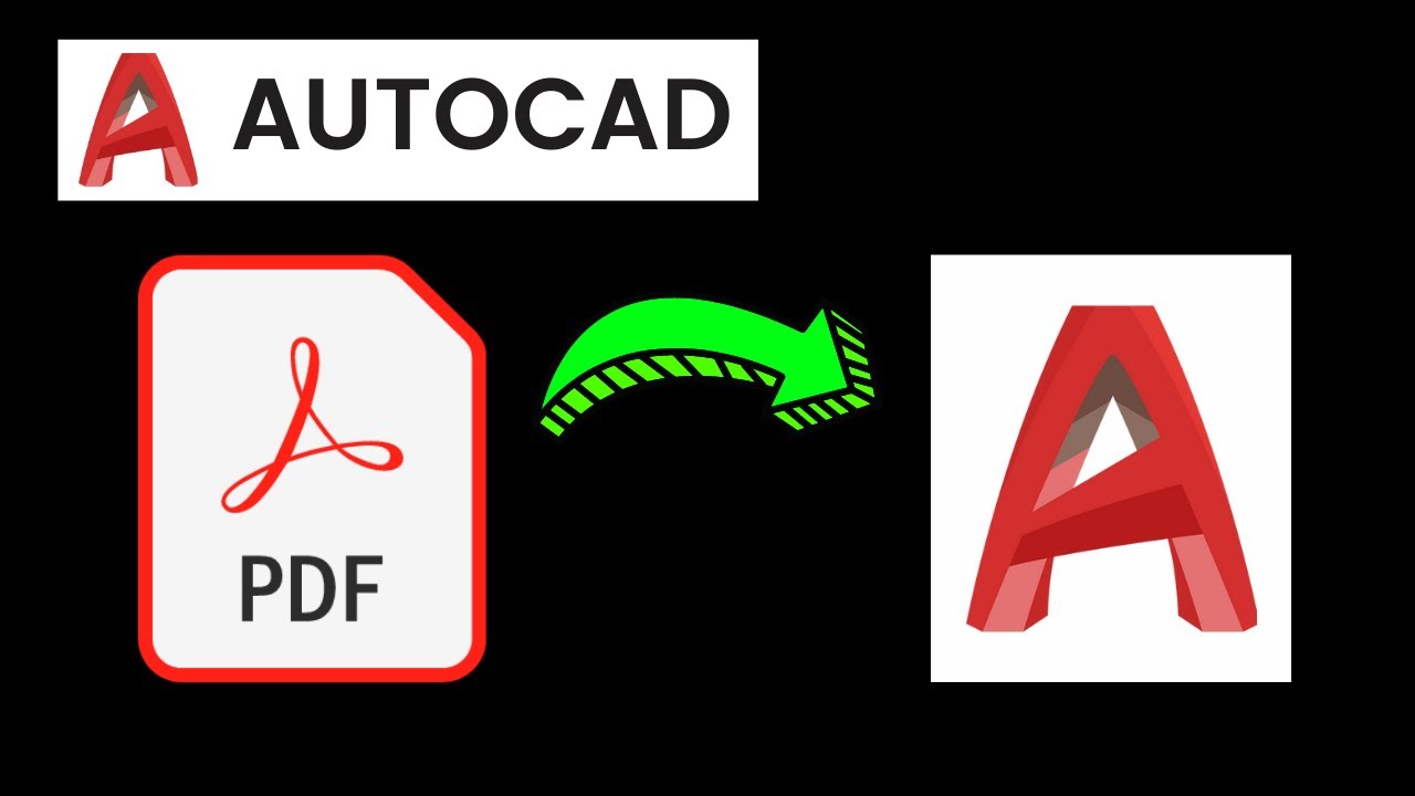 Importar pdf a autocad pdf a dwg trucos de autocad youtube
