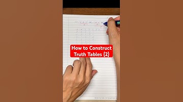 [Part 2] How to construct truth tables for logic circuits #computing #olevel #olevelcomputing
